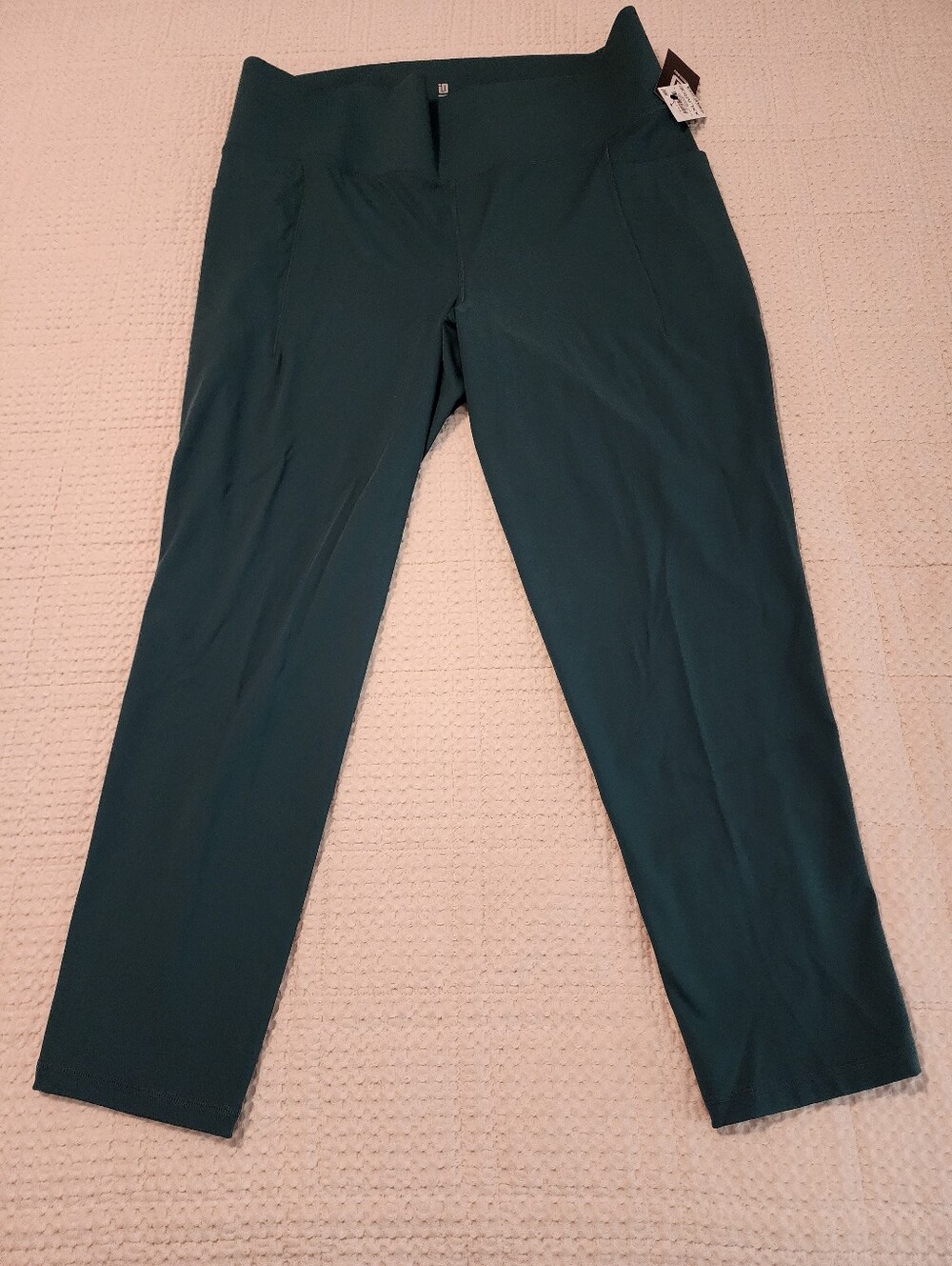 Ideology NWT Forest Green Leggings Pockets XXL Workout Gym Athleisure
